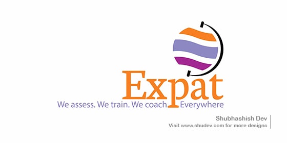 expat logo by Shubhashish Dev